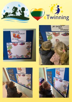 Naujienos „Tarptautinis eTwinning projektas „Mano batai pasakoja istorijas““ galerija. Nuotrauka 1 iš 3
