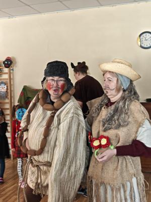 Naujienos „Užgavėnių šventė „Žiema, žiema, bėk iš kiemo““ galerija. Nuotrauka 5 iš 12